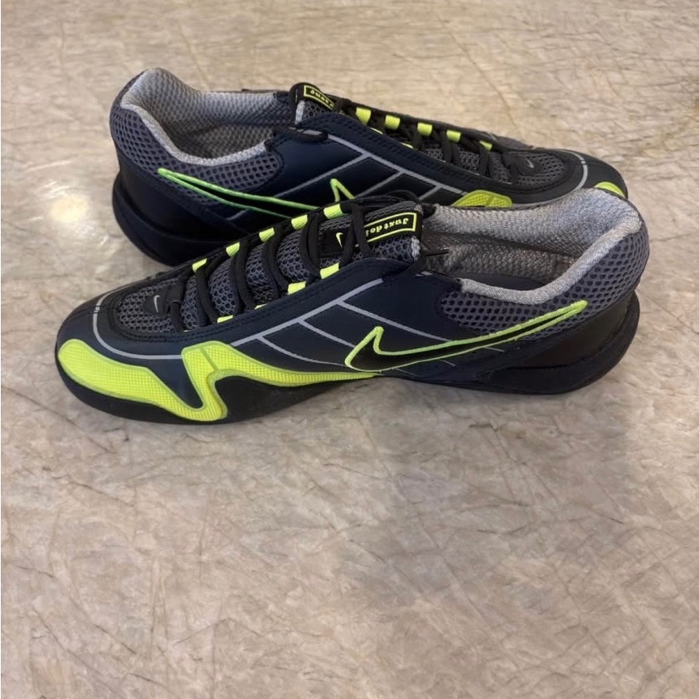 Nike Air Zoom Black and Lime Fencing Shoes
